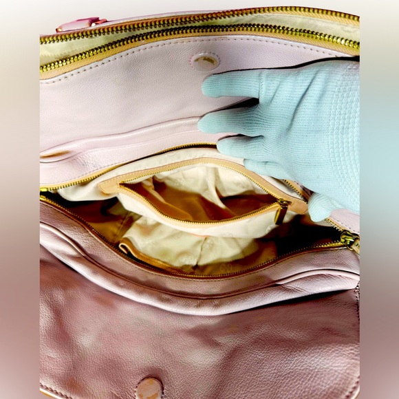 Tory Burch pebbled leather 3 compartment Shoulder bag - Picture 9 of 15